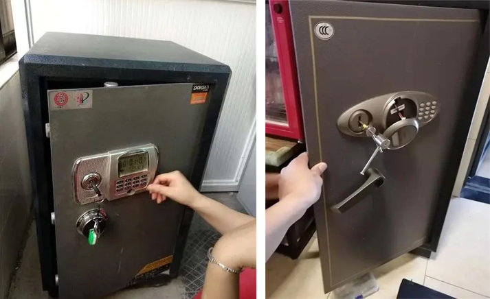 保險箱開鎖